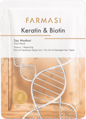 KERATIN & BIOTIN Obnavljajuća maska za kosu