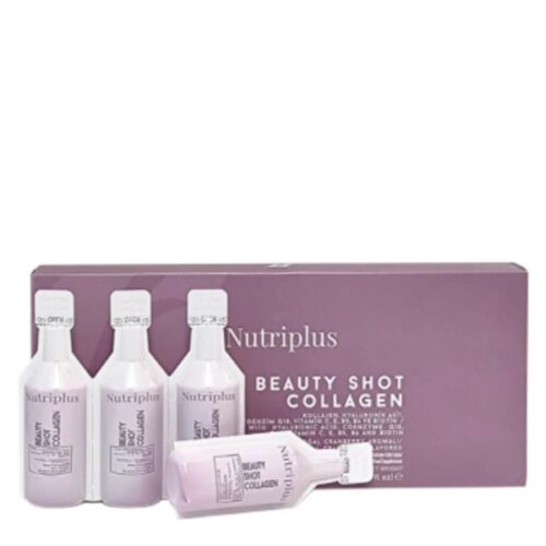 Nutriplus Shot Collagen, tečni kolagen sa Q10,vitaminima B, C i E, 12 bočica×50ml