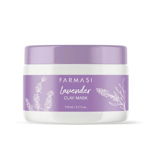 Maska za lice sa lavandom i glinom u ljubičastom pakovanju od 110 ml.
